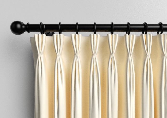 Florence Faux Suede, Fresh Cream - Made to Measure Curtains - Image 11